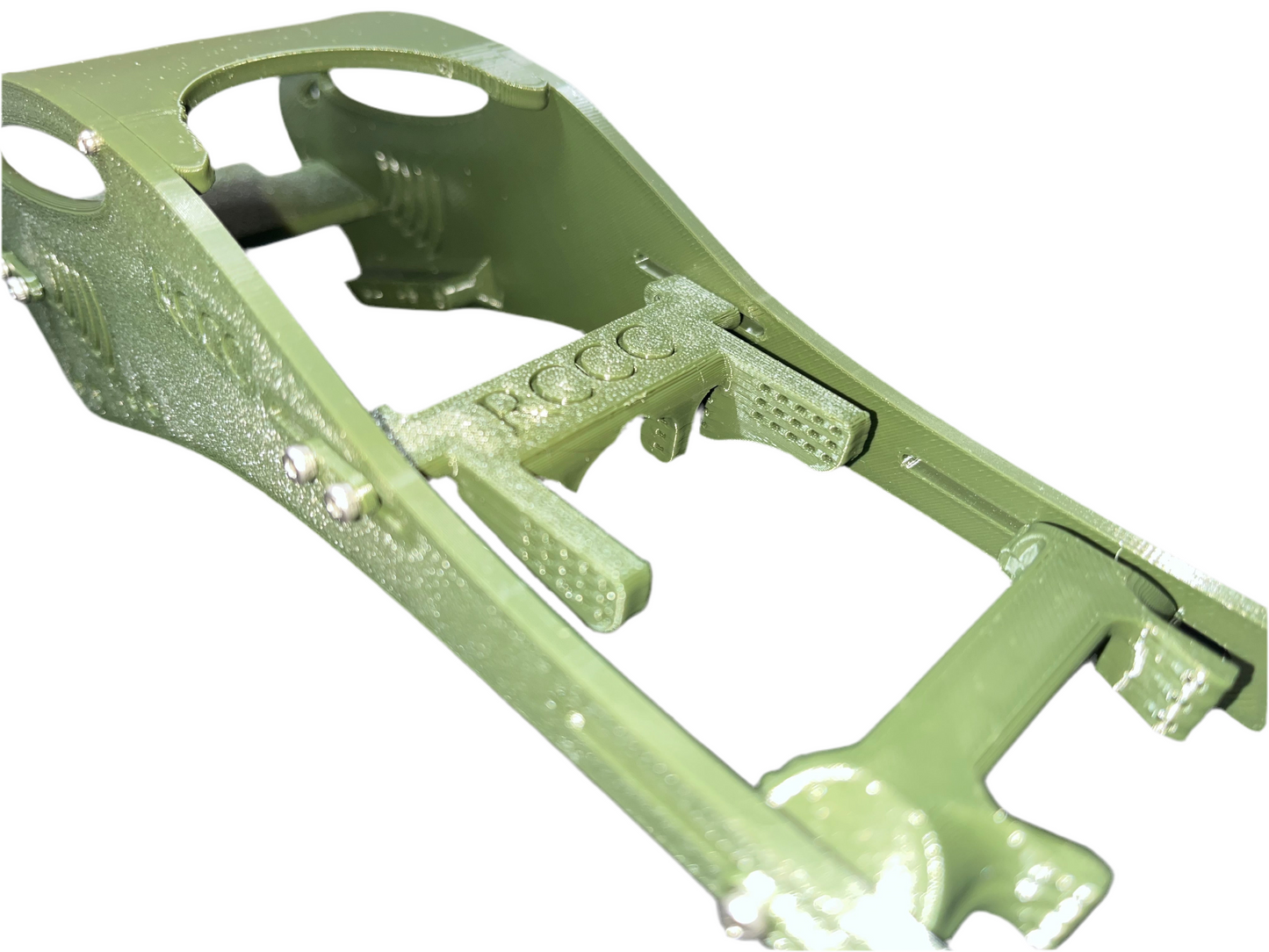 RCCC ANGLER 24 CHASSIS KIT FOR SCX24 (40mm-50mm CENTER DRIVESHAFT NOW INCLUDED)
