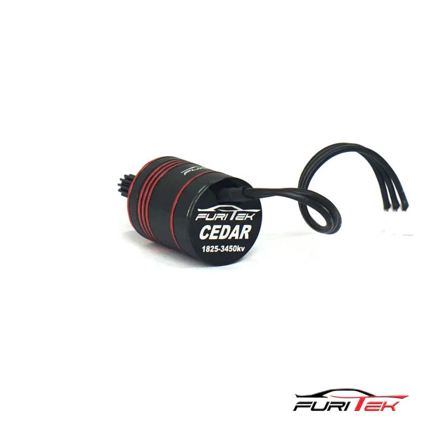 FURITEK CEDAR INRUNNER BRUSHLESS MOTOR WITH 11T STEEL PINION FOR TRX4M