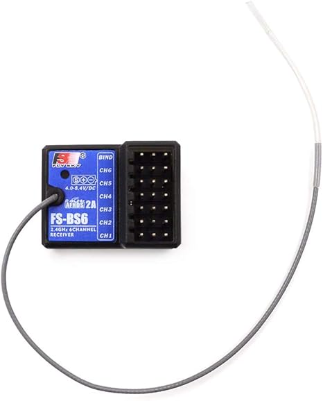 Flysky FS-BS6 Receiver FS-BS3 FS-BS4 Receiver with Gyro Stabilization for Flysky FS-IT4S/ FS-GT5 Remote Control Transmitter