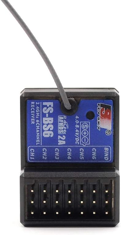 Flysky FS-BS6 Receiver FS-BS3 FS-BS4 Receiver with Gyro Stabilization for Flysky FS-IT4S/ FS-GT5 Remote Control Transmitter