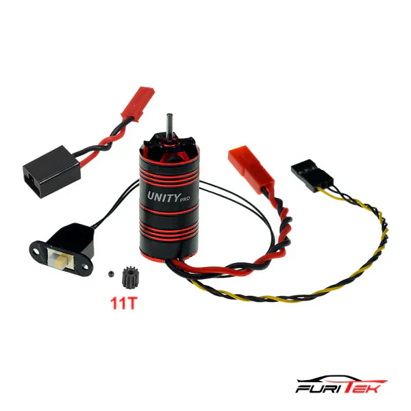 FURITEK UNITY PRO 3500kv 2-In-1 Micro FOC Brushless System For TRX4M