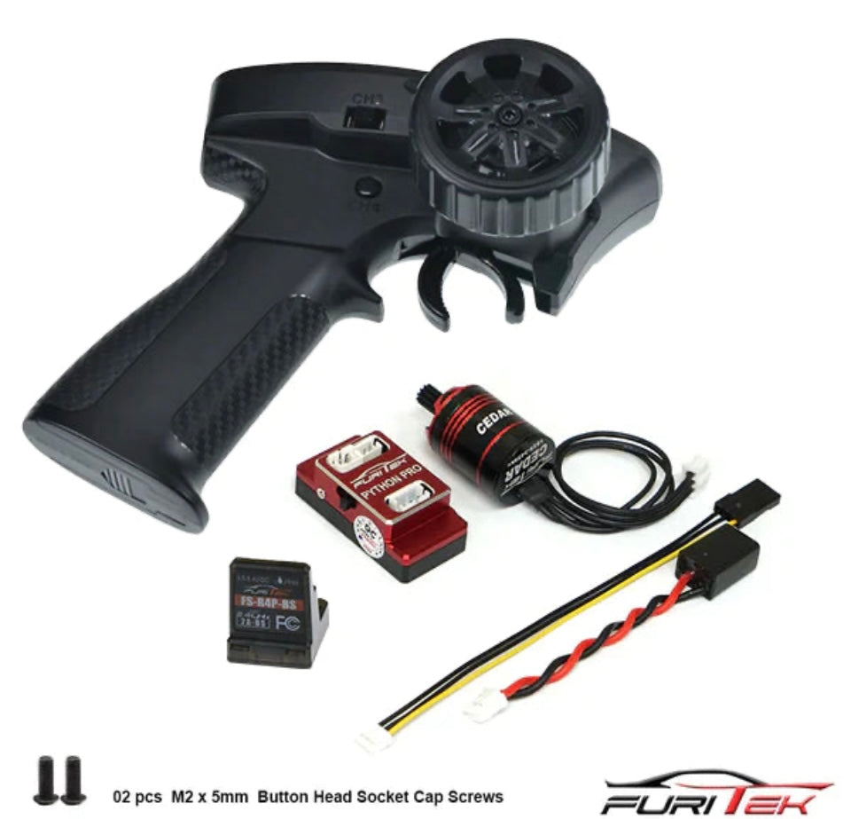 FURITEK TORPEDO WITH TX/RX COMBO BRUSHLESS POWER SYSTEM FOR TRX-4M