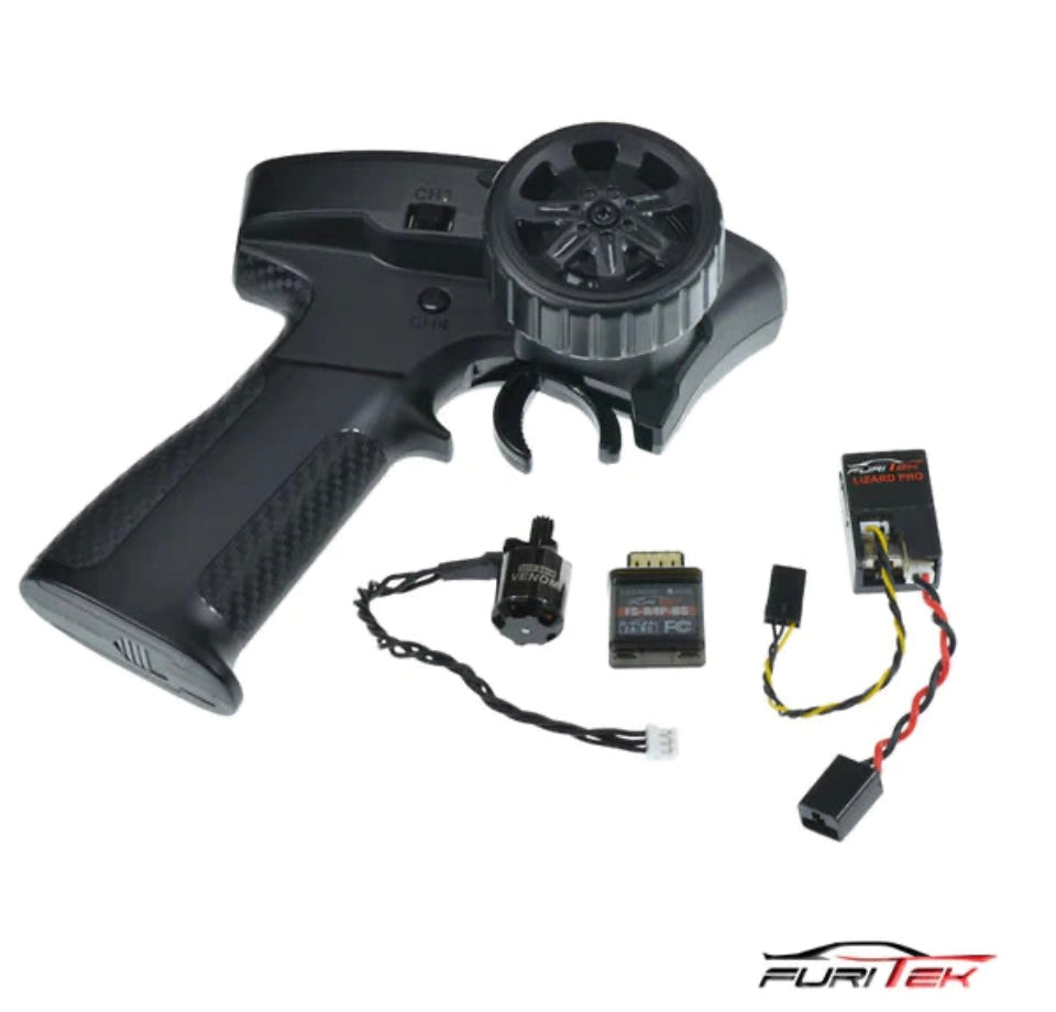 FURITEK STARTER WITH TX/RX COMBO 118 2S BRUSHLESS POWER SYSTEM FOR TRX-4M