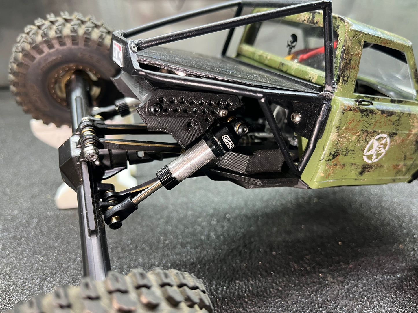 TRX4M HIGH TRAIL Jeep J20 PUNISHER BUILD +20mm EXTENDED PORTAL AXLES