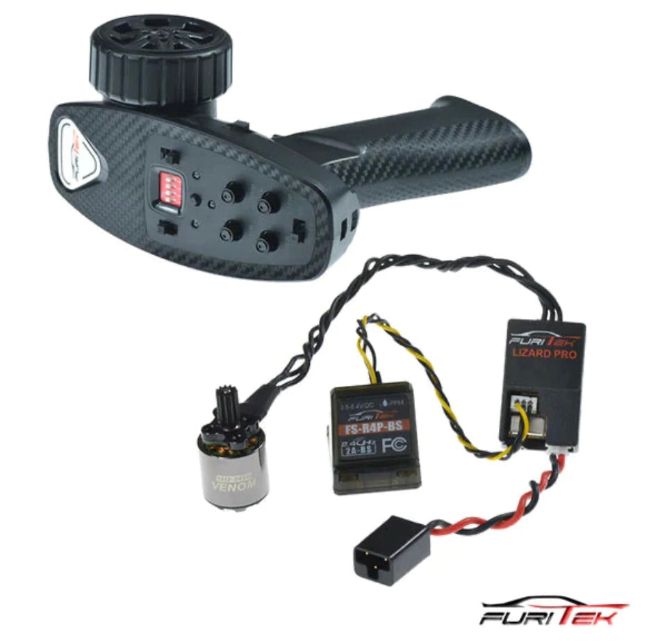 FURITEK STARTER WITH TX/RX COMBO 118 2S BRUSHLESS POWER SYSTEM FOR TRX-4M