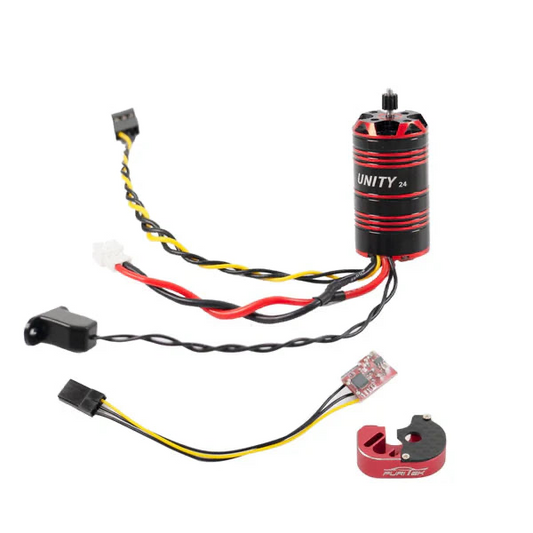 FURITEK UNITY24 PRO 3500kv 2-In-1 Micro FOC Brushless System For SCX24