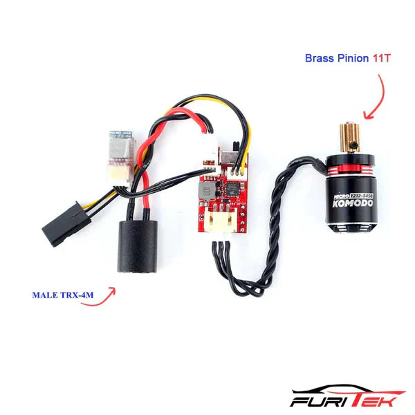 FURITEK STINGER 118 BRUSHLESS POWER SYSTEM FOR TRX-4M