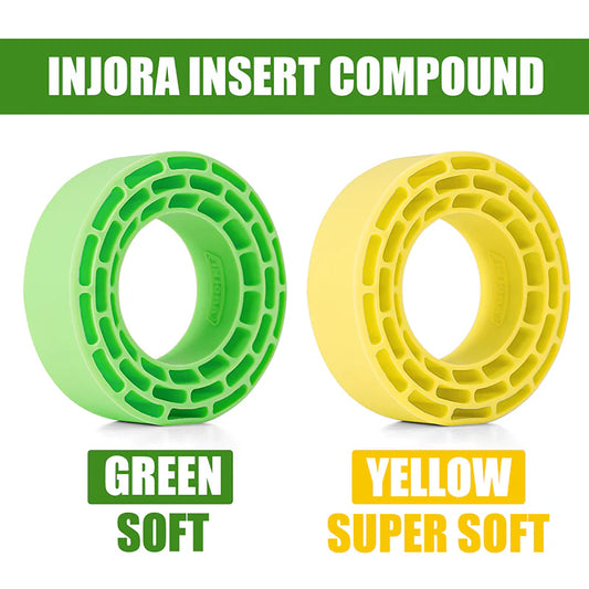 INJORA 4pcs Silicone Rubber Inserts for 1.3" Tires (68-72mm)