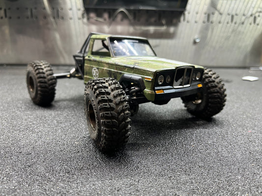 TRX4M HIGH TRAIL Jeep J20 PUNISHER BUILD +20mm EXTENDED PORTAL AXLES