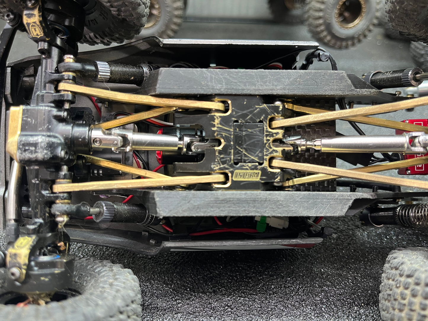 TRX6M 6X6 REAR CHASSIS HINGE 6 WHEEL STEER “STACY” BUILD