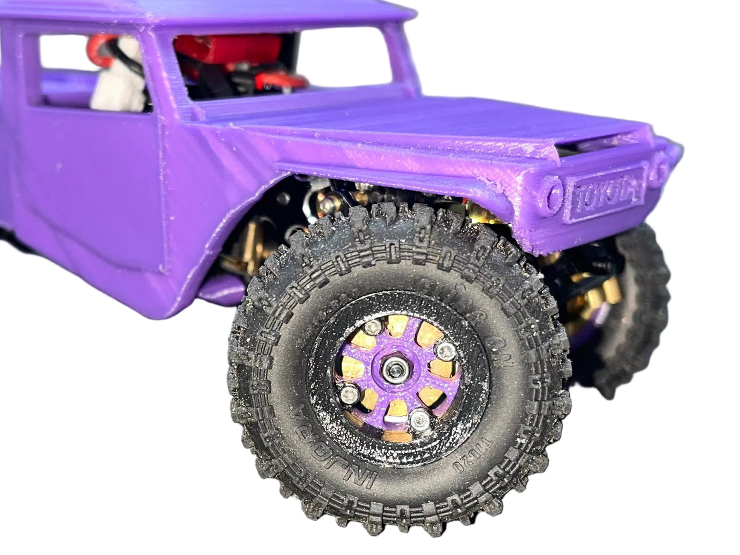 RCCC SCX30 PURPLE PHOENIX BUILD
