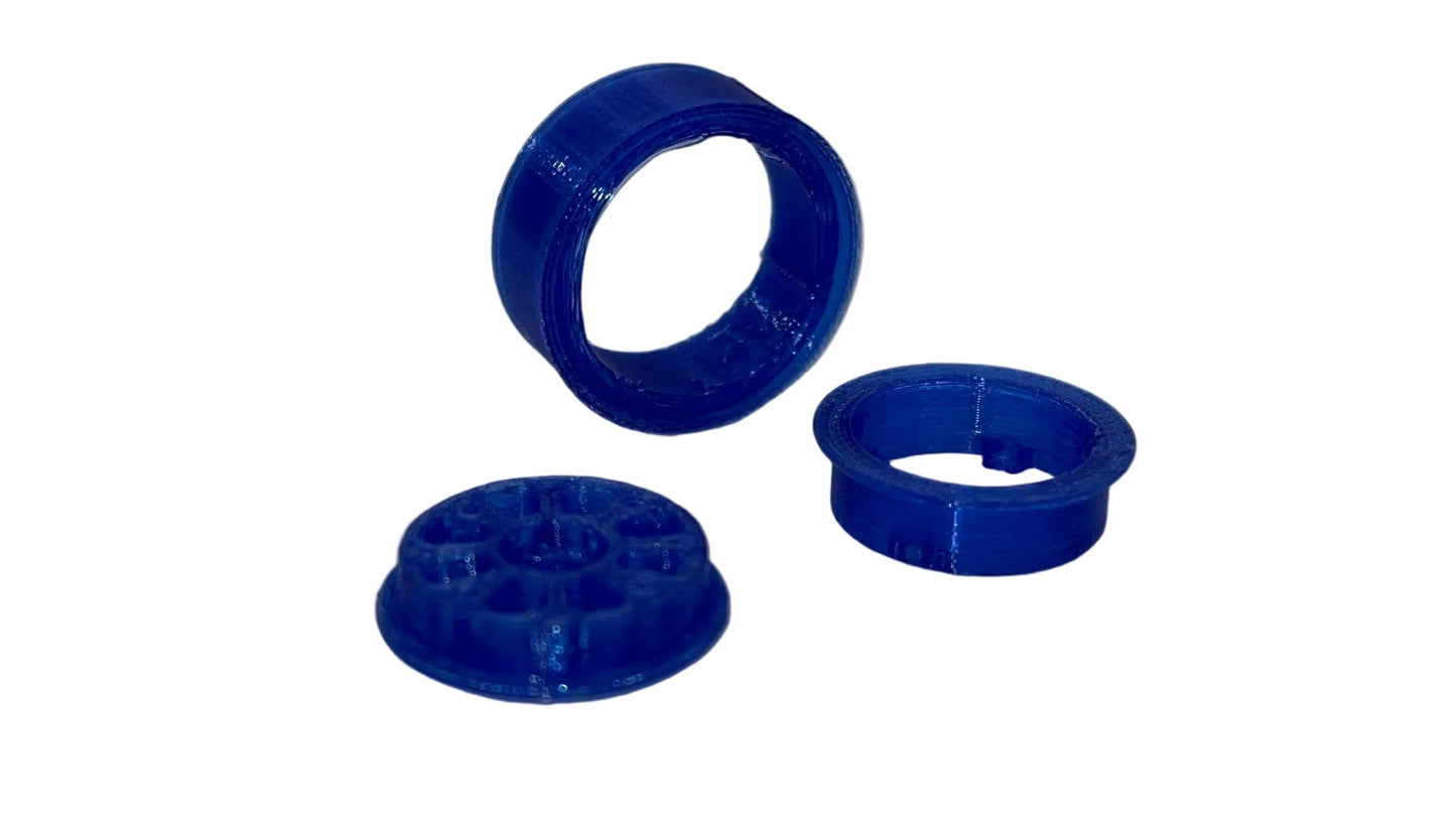 RCCC 0.7 8 SPOKE BEADLOCK OFFSET WHEELS FOR SCX30