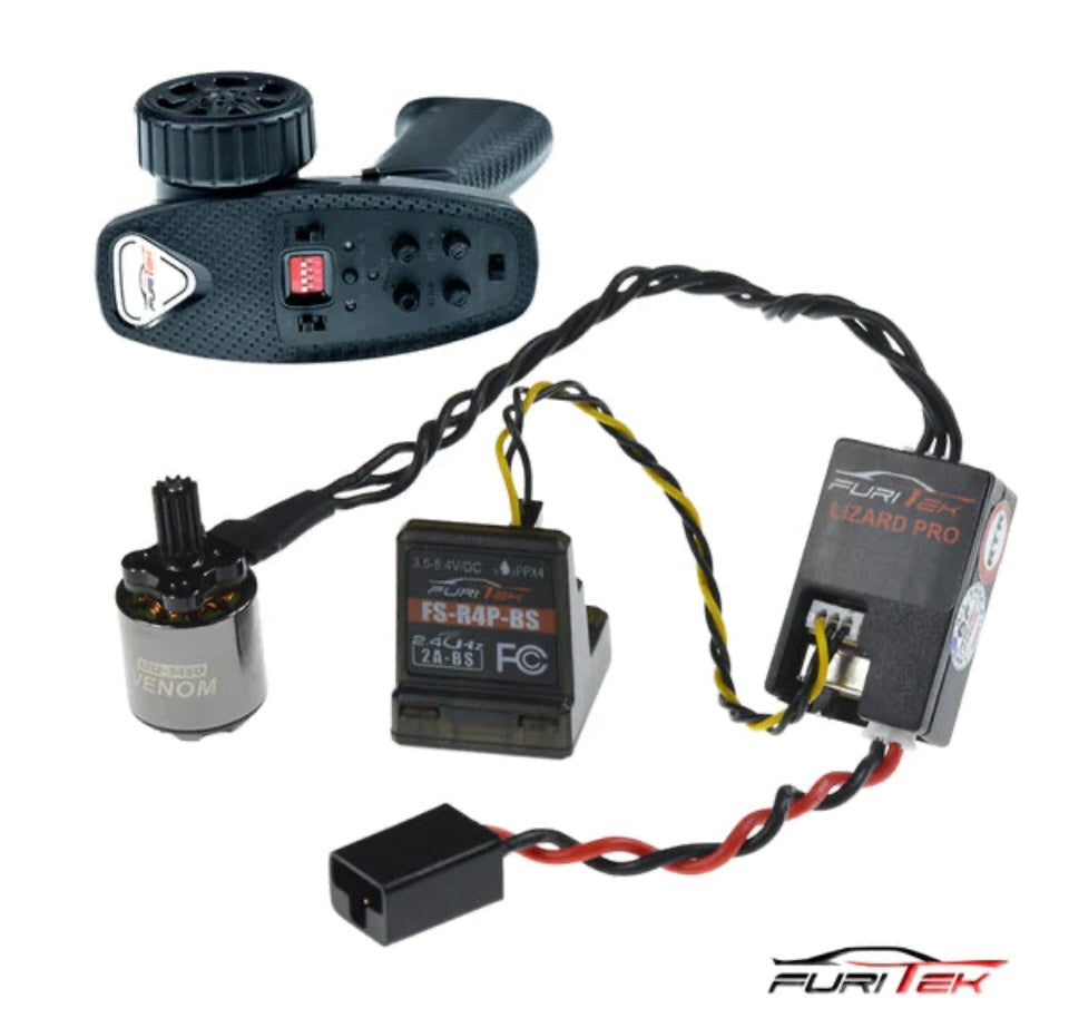 FURITEK STARTER WITH TX/RX COMBO 118 2S BRUSHLESS POWER SYSTEM FOR TRX-4M