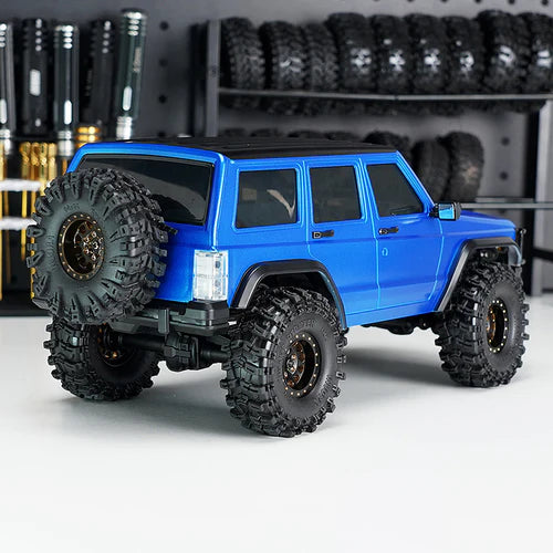 INJORA ABS Cherokee Body With Bumpers for 155mm 1/18 TRX4M Bronco Defender