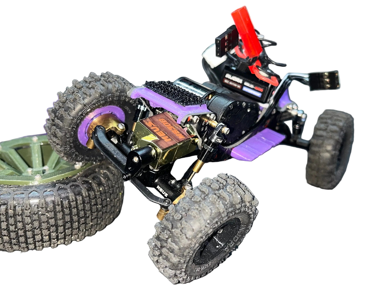 RCCC SCX30 PURPLE PHOENIX BUILD