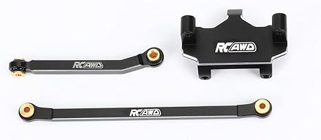 RCAWD CR18P Alloy Servo Mount & Steering Linkages for Hobby Plus 1/18 CR18P 2024 Rushmore Rock Van & Trail Hunter Upgrade Parts