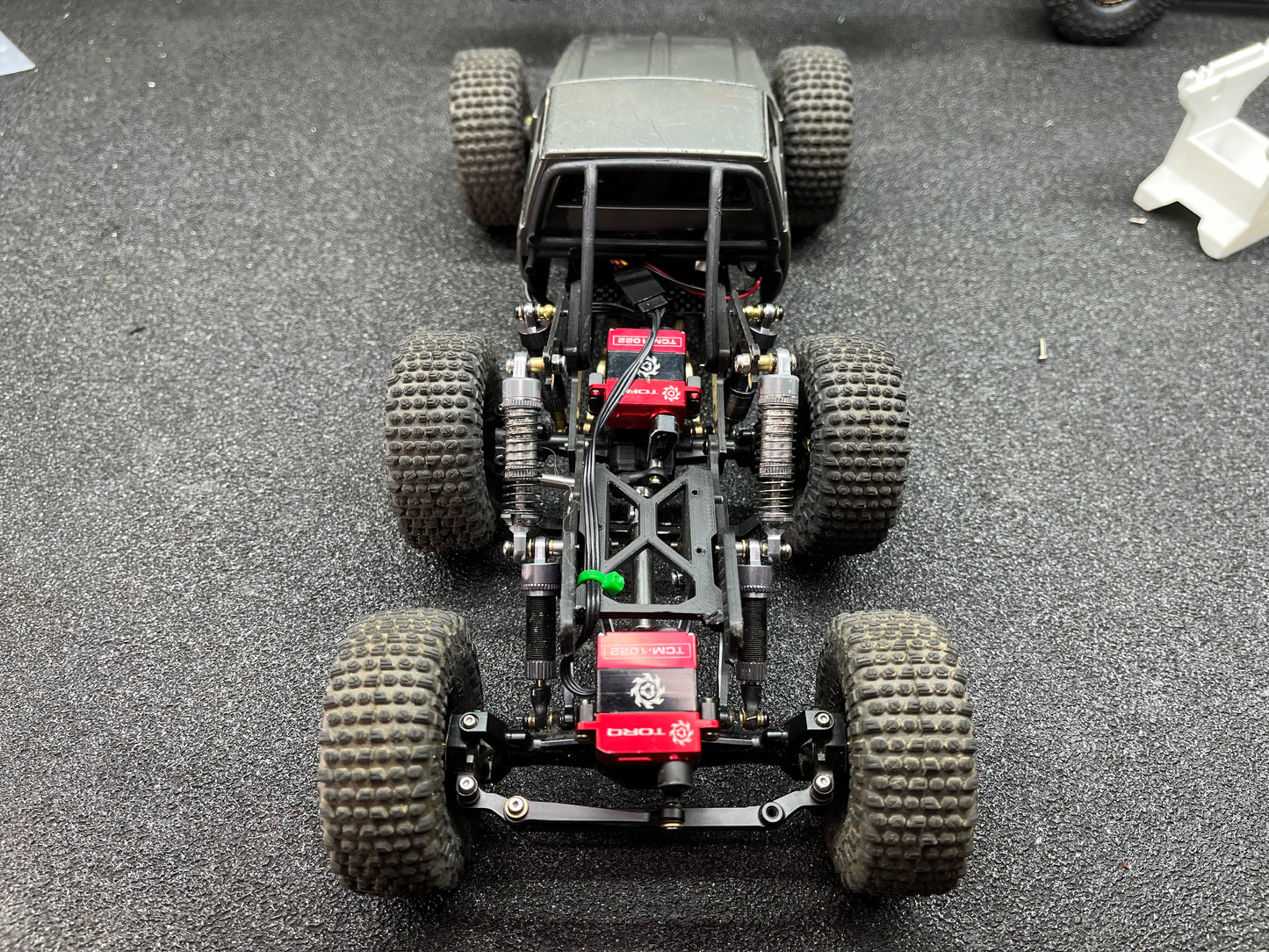 TRX6M 6X6 REAR CHASSIS HINGE 6 WHEEL STEER “STACY” BUILD