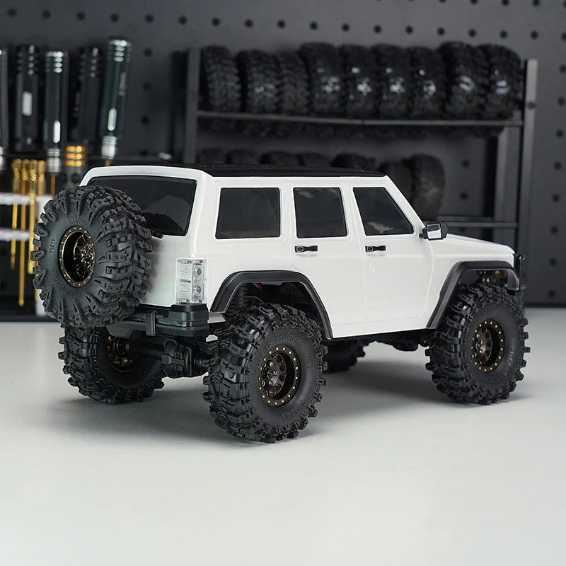 INJORA ABS Cherokee Body With Bumpers for 155mm 1/18 TRX4M Bronco Defender