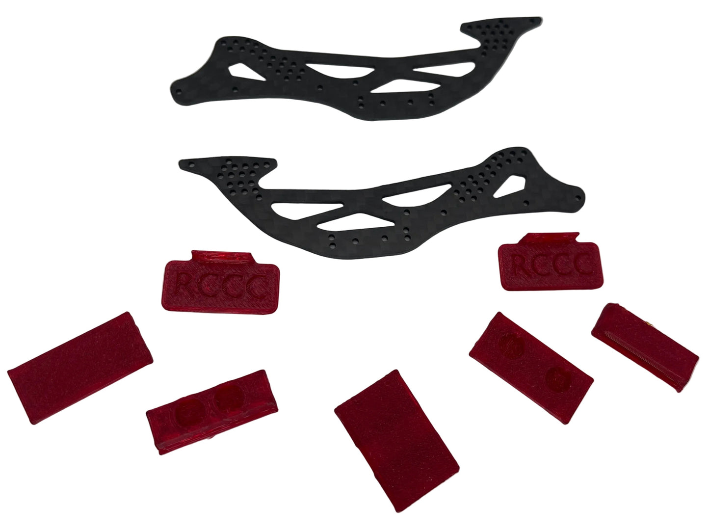 RCCC CARBON FIBER MAGNET/VELCRO MOUNT CHASSIS 32 FOR ASCENT 32 OPT. 3