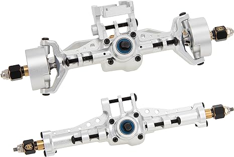 MEUS Racing Aluminum CNC Upgraded Front and Rear Axle Assembly Kit TRX4M Axle for 1/18 TRX4M Upgrade