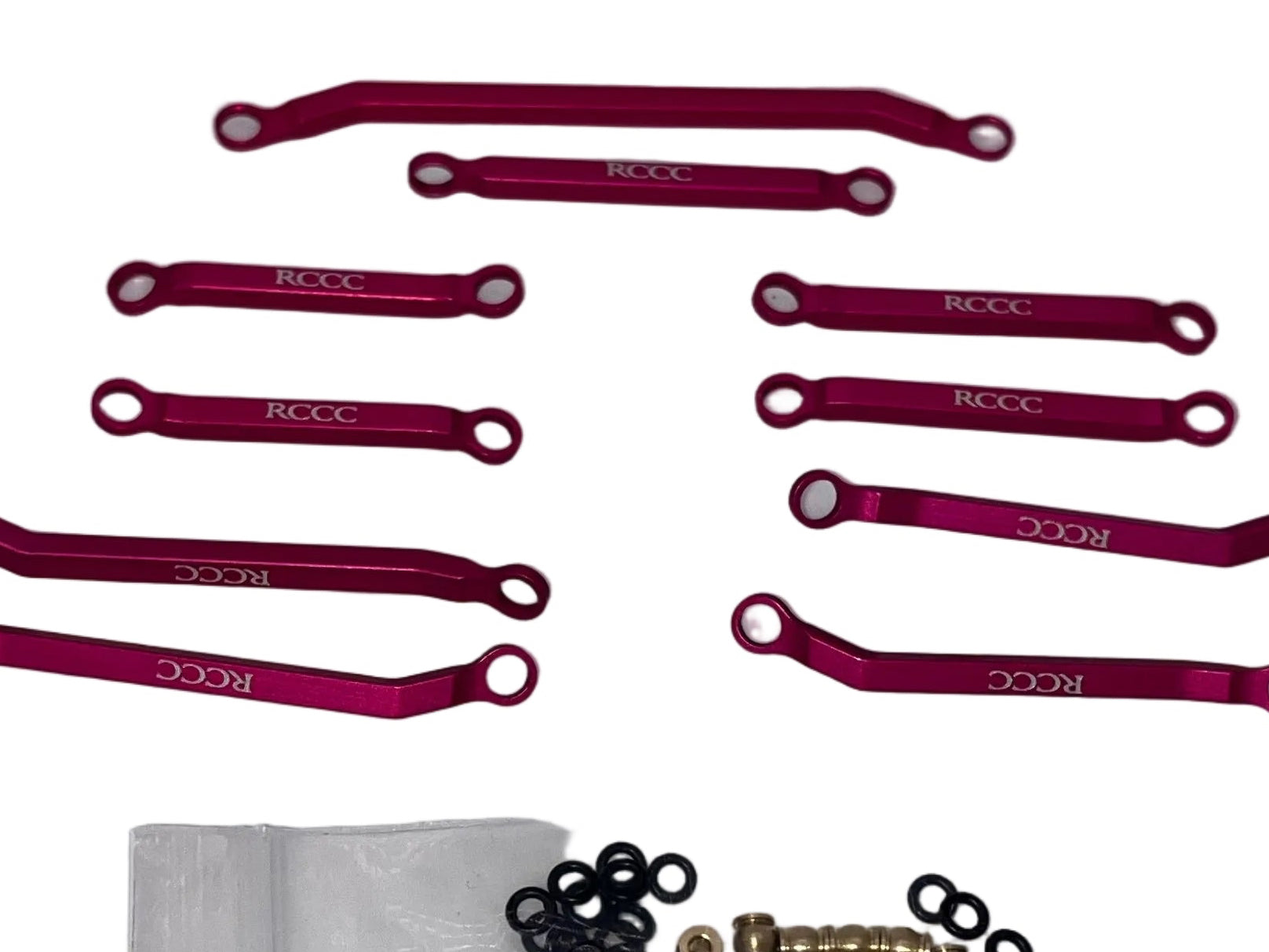 LIMITED EDITION RCCC ALUMINUM “PINK” HIGH CLEARANCE LINKS FOR