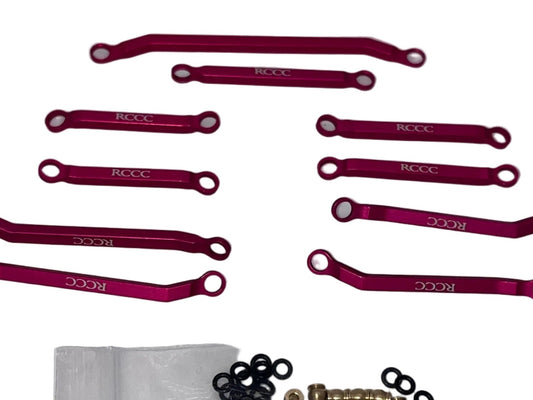 LIMITED EDITION RCCC ALUMINUM “PINK” HIGH CLEARANCE LINKS FOR ASCENT 32