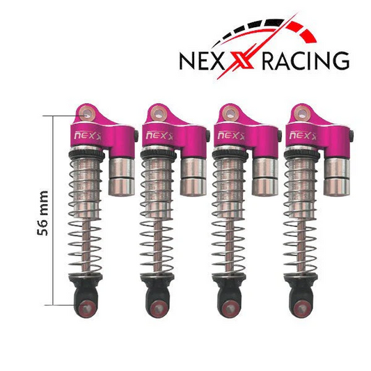 Nexx Racing Reservoir Shock (4 Pcs) For 1/18 TRX-4M