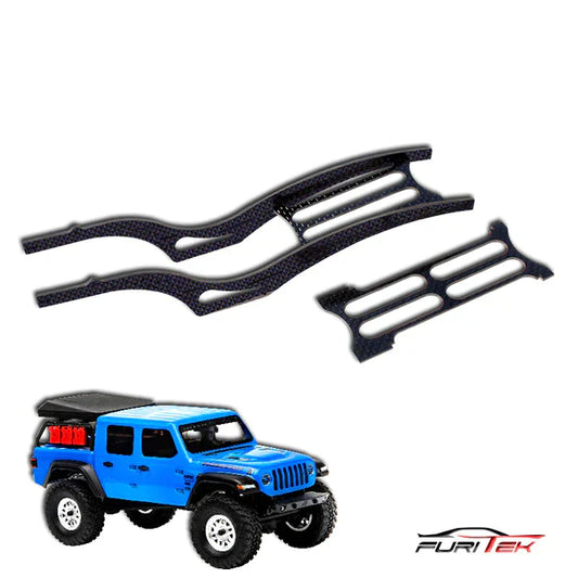 Furitek Scythe CF Rail Frame For SCX24 Jeep Gladiator