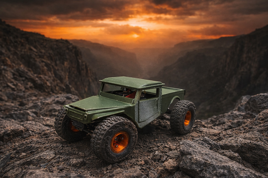 RCCC PHOENIX-CRUISER BODY FOR SCX30 (99mm and 108mm wheelbase)