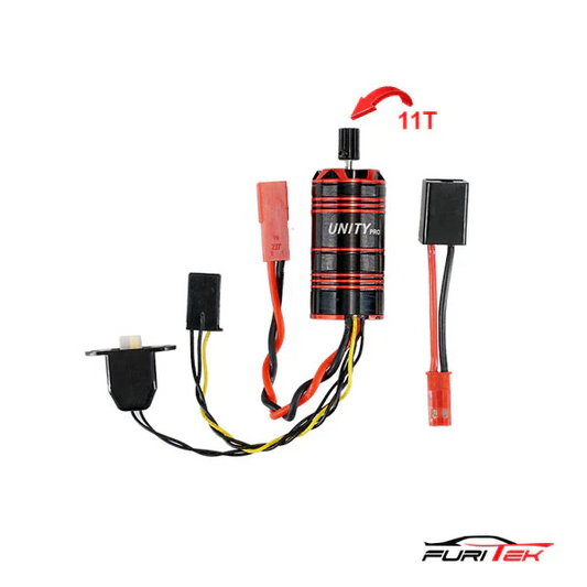 FURITEK UNITY PRO 3500kv 2-In-1 Micro FOC Brushless System For TRX4M