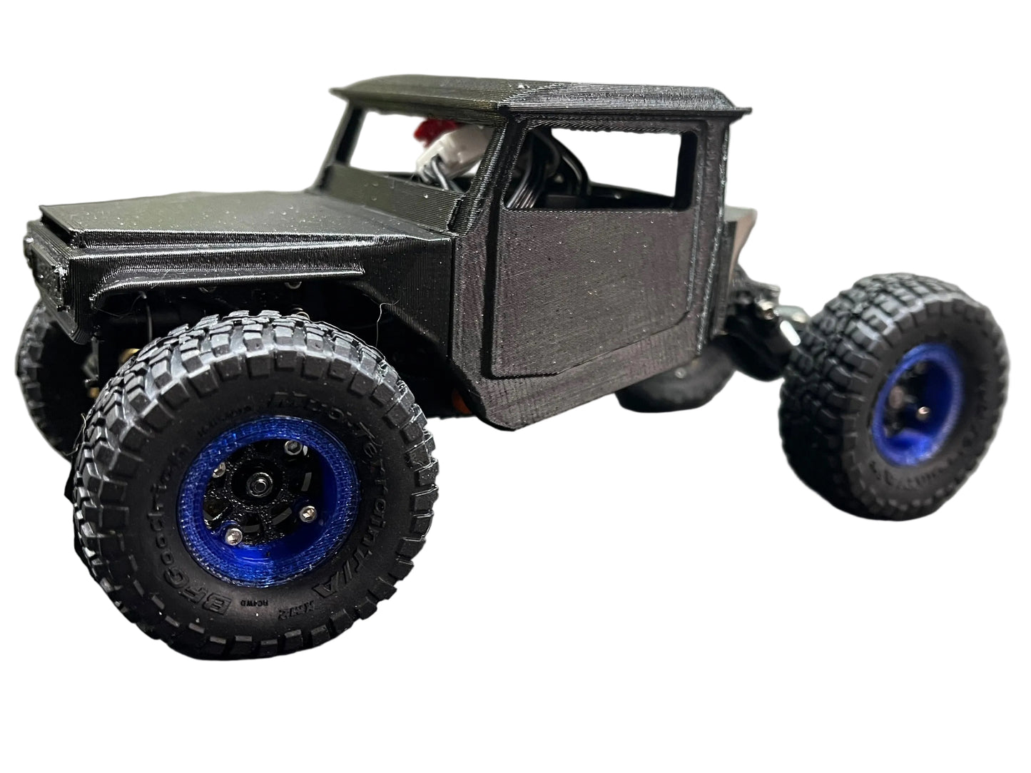 RCCC .85 BRASS RING BEADLOCK WHEELS FOR SCX30 AND ASCENT 32