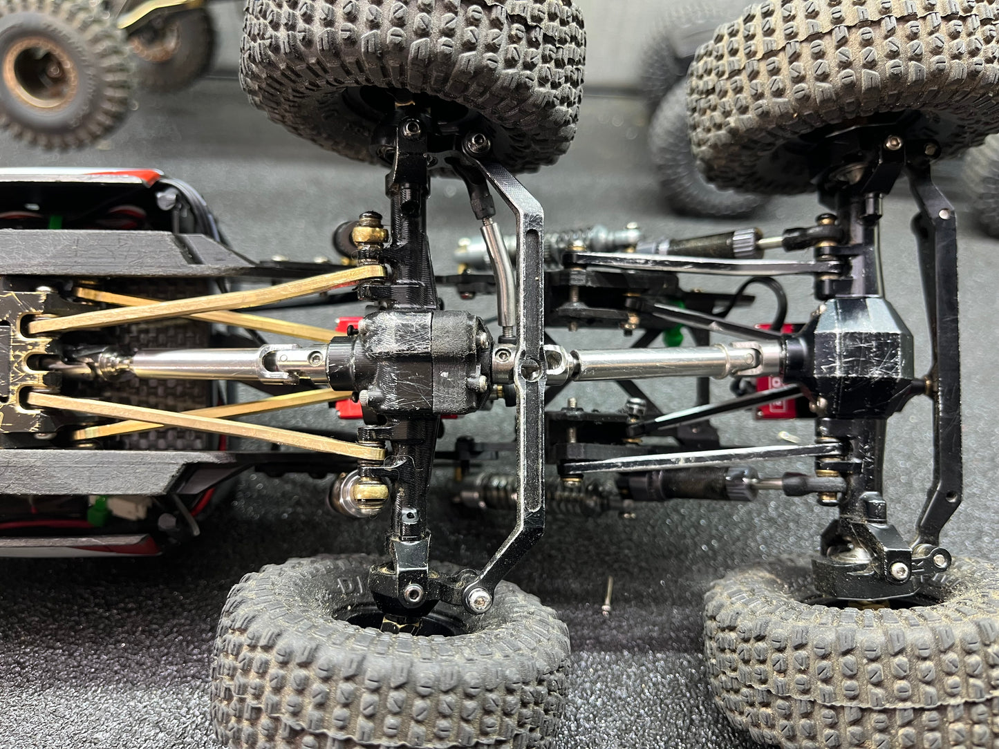 TRX6M 6X6 REAR CHASSIS HINGE 6 WHEEL STEER “STACY” BUILD