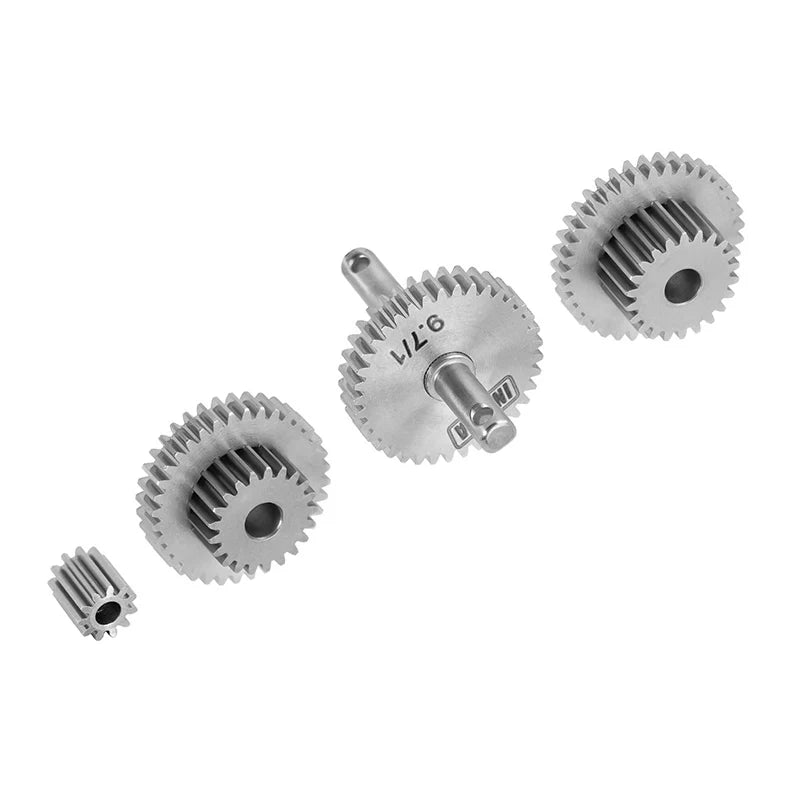 INJORA Overdrive Underdrive Stainless Steel Transmission Gear Set For 1/18 TRX4M