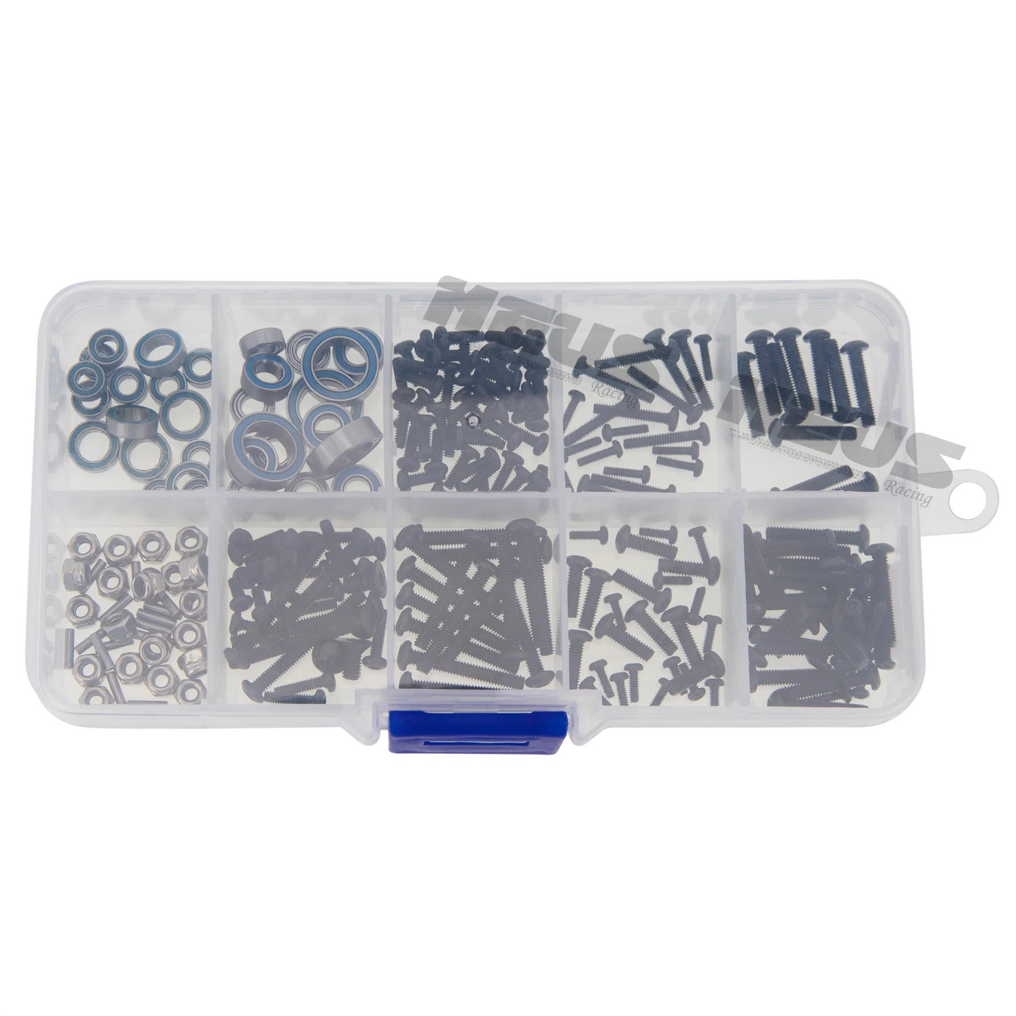 Meus Racing Metal Steel Bearing Screw Kit Boxed 247PCS For 1/18 TRX4M TRX-4M RC Crawler Upgrade Parts Accessories