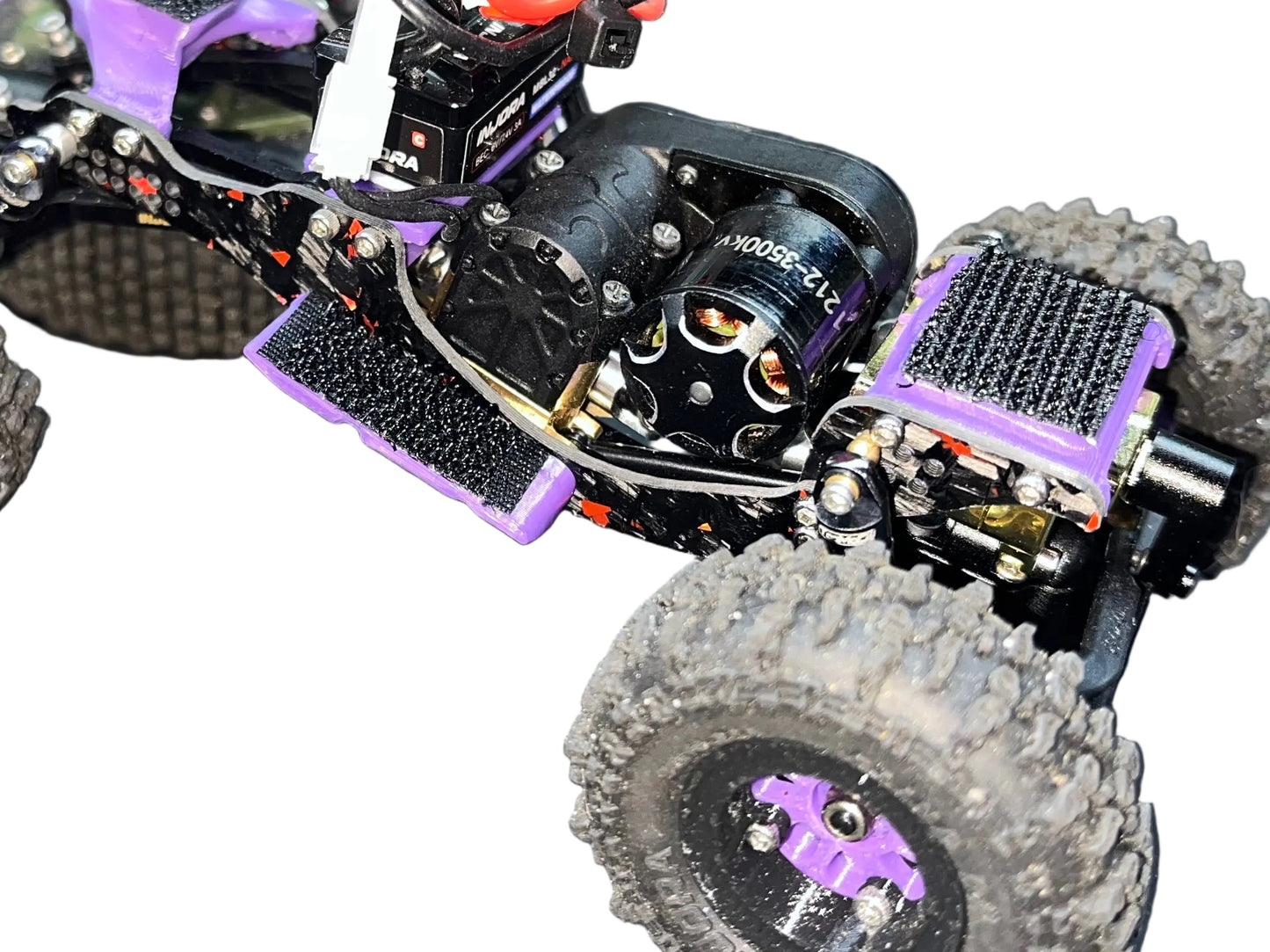 RCCC SCX30 PURPLE PHOENIX BUILD