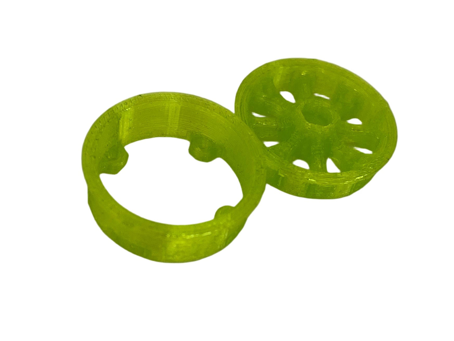 RCCC 1.0 8 SPOKE INJORA BRASS RING COMPATIBLE OFFSET WHEELS FOR ASCENT 32