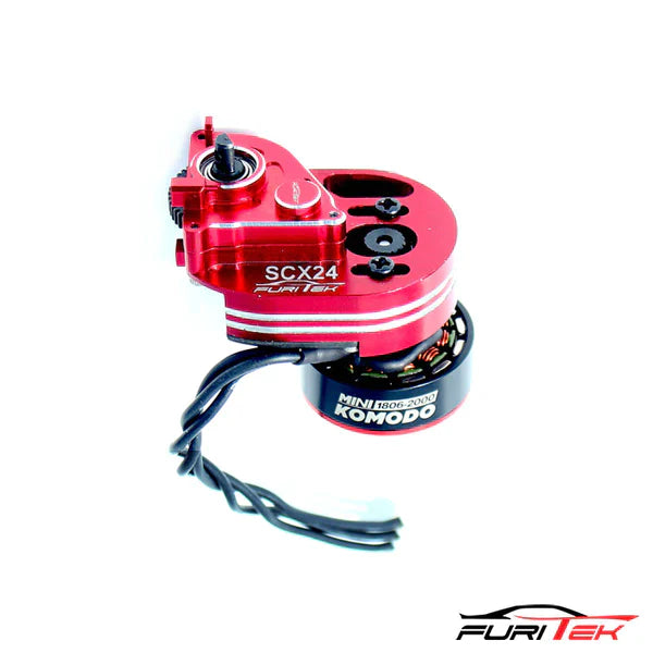 FURITEK MINI STELLAR TRANSMISSION WITH MINI KOMODO BRUSHLESS SETUP FOR SCX24