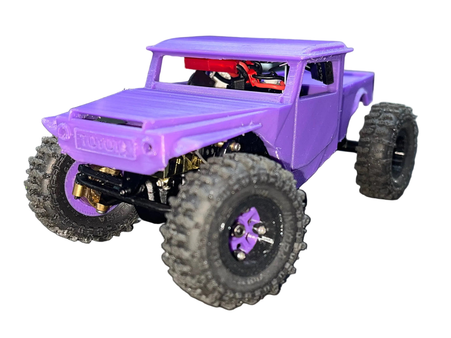 RCCC SCX30 PURPLE PHOENIX BUILD