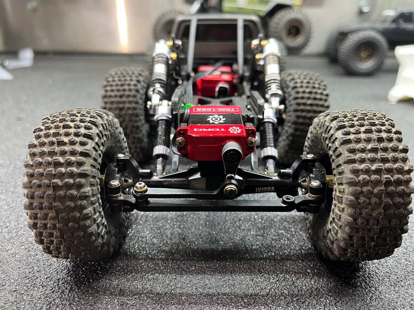 TRX6M 6X6 REAR CHASSIS HINGE 6 WHEEL STEER “STACY” BUILD