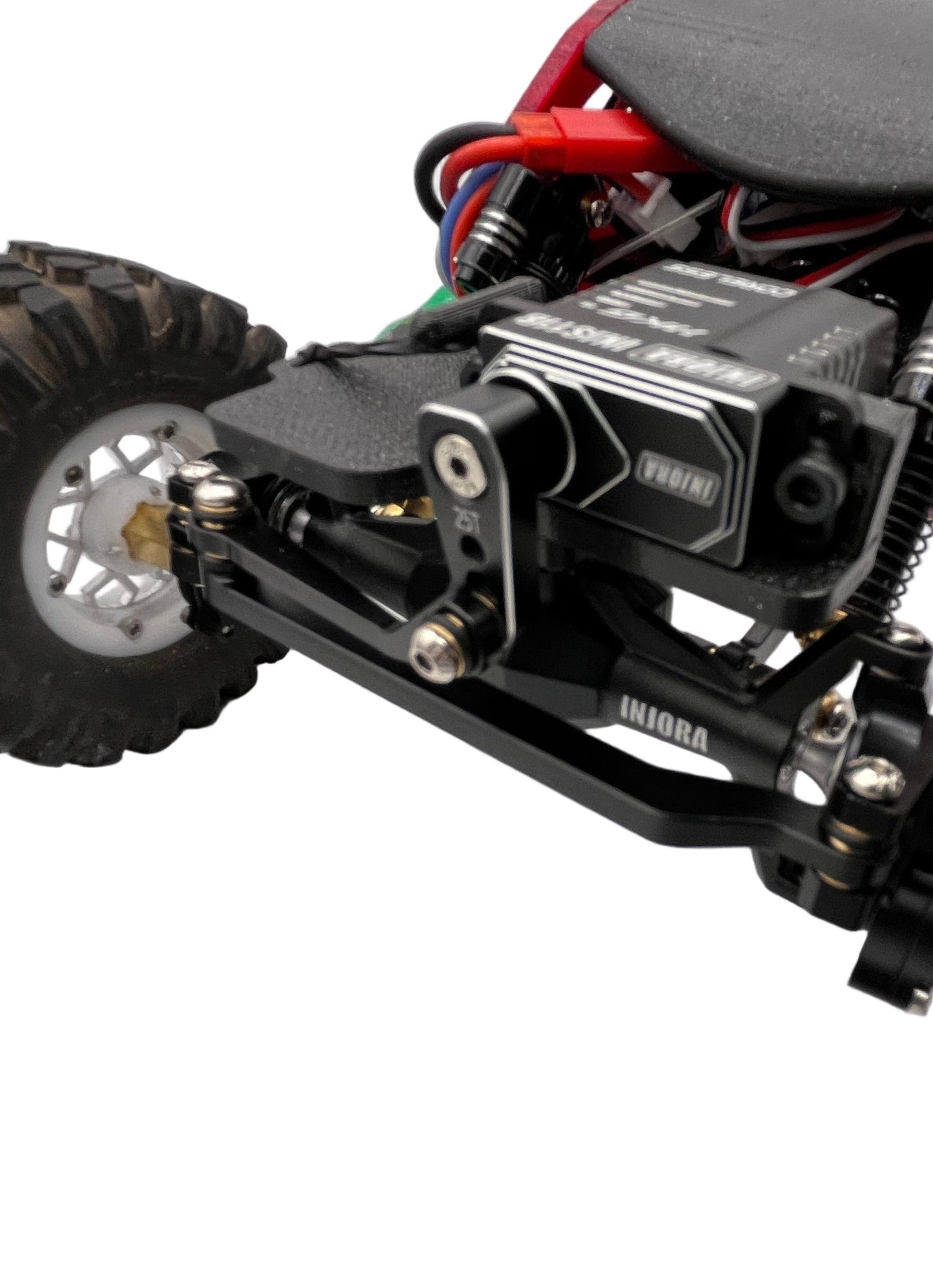 RCCC BOA (battery on axle) SERVO MOUNT FOR TRX4m INJORA DIAMOND AXLES