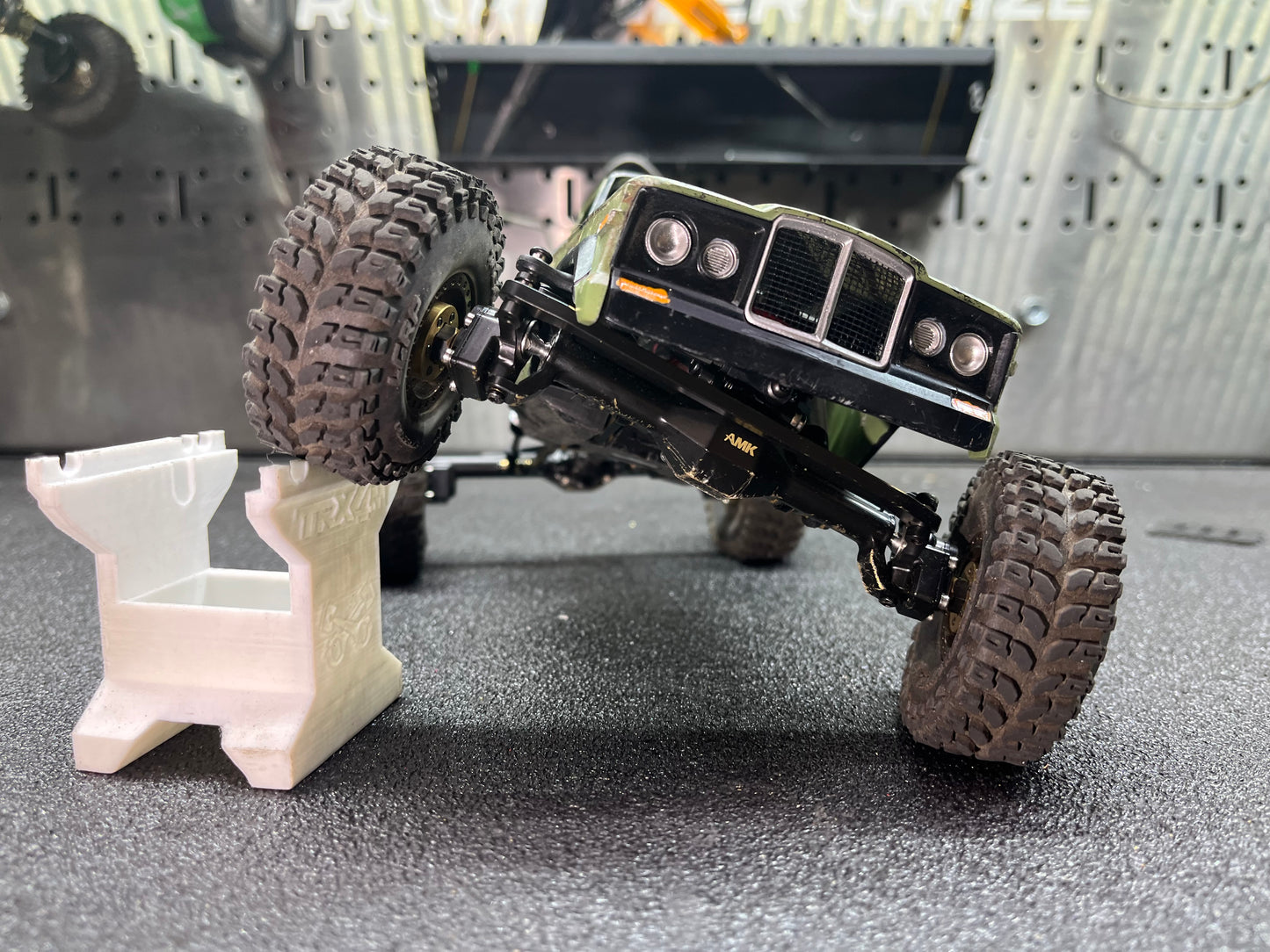 TRX4M HIGH TRAIL Jeep J20 PUNISHER BUILD +20mm EXTENDED PORTAL AXLES