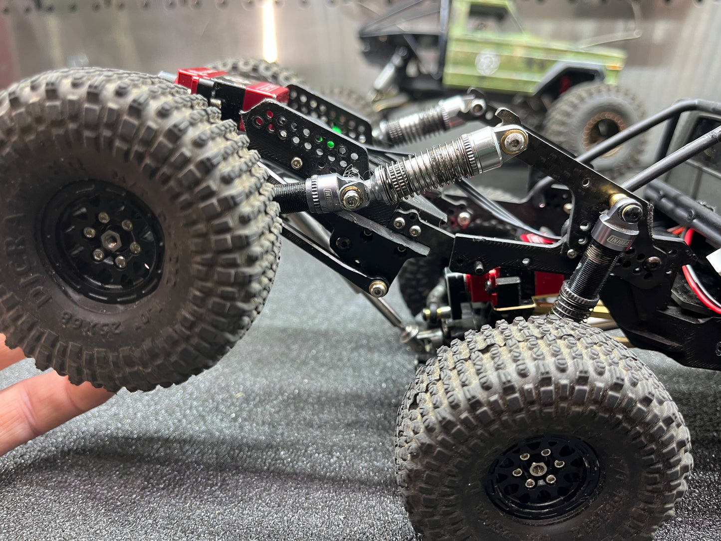 TRX6M 6X6 REAR CHASSIS HINGE 6 WHEEL STEER “STACY” BUILD