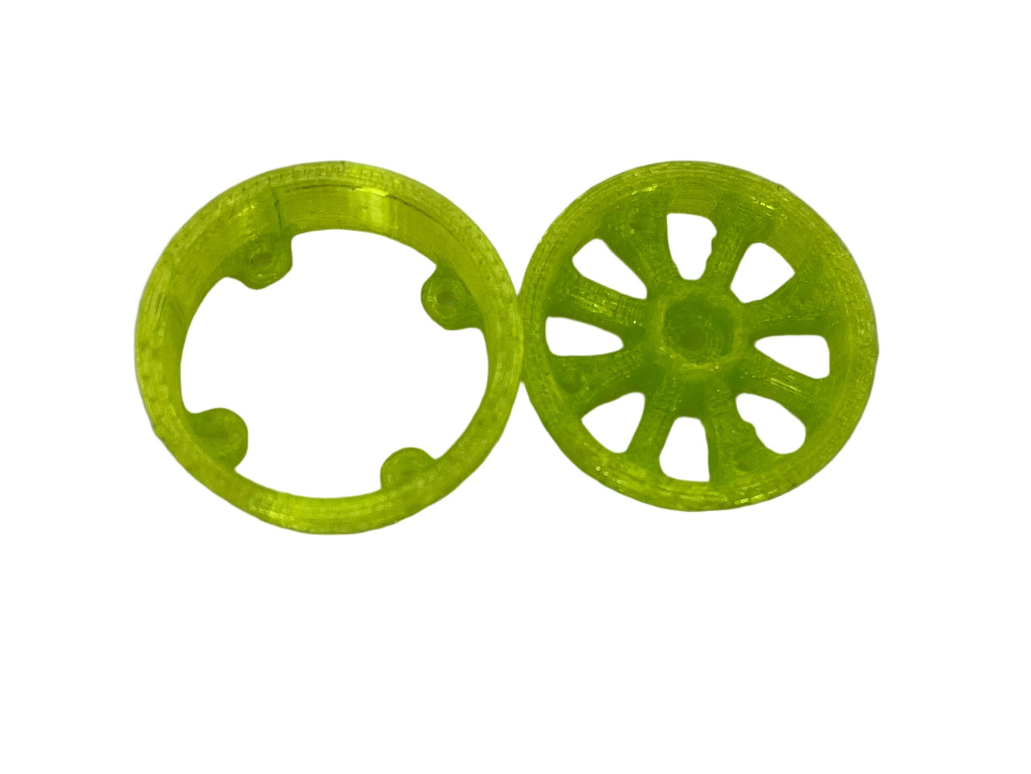 RCCC 1.0 8 SPOKE INJORA BRASS RING COMPATIBLE OFFSET WHEELS FOR ASCENT 32