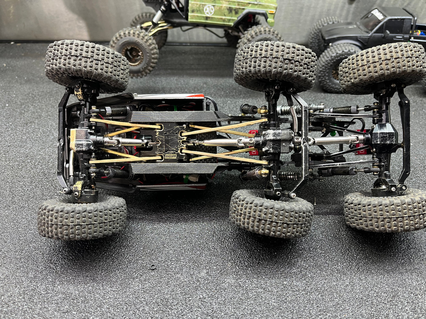 TRX6M 6X6 REAR CHASSIS HINGE 6 WHEEL STEER “STACY” BUILD