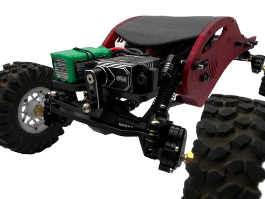 RCCC BOA (battery on axle) SERVO MOUNT FOR TRX4m INJORA DIAMOND AXLES