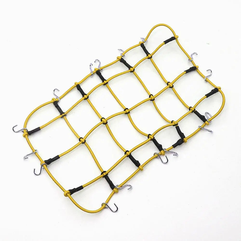 AJRC RC Car Accessories 6 Colors Elastic Luggage Net for 1/10 RC Crawler SCX10 90046 Tamiya CC01 D90 Trax TRX-4 TRX4 Defender