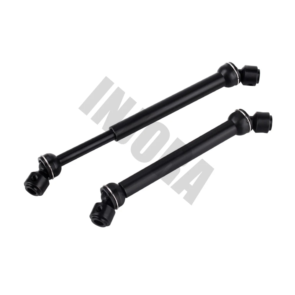 INJORA Steel CVD Drive Shaft 88-113mm 112-152mm for 1/10 RC Crawler Car SCX10 90046 Upgrade Parts