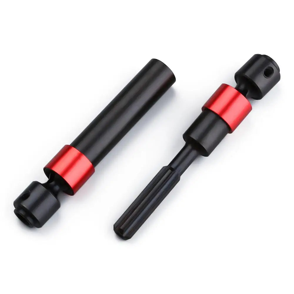 INJORA 2PCS Metal CVD Drive Shaft for 1/10 RC Car Crawler TRX4 TRX-4 Upgrade Parts