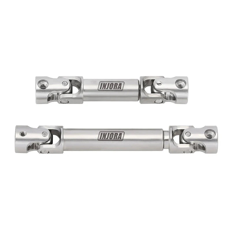 INJORA Stainless Steel Drive Shafts For 1/18 TRX4M Defender Bronco (4M-18)