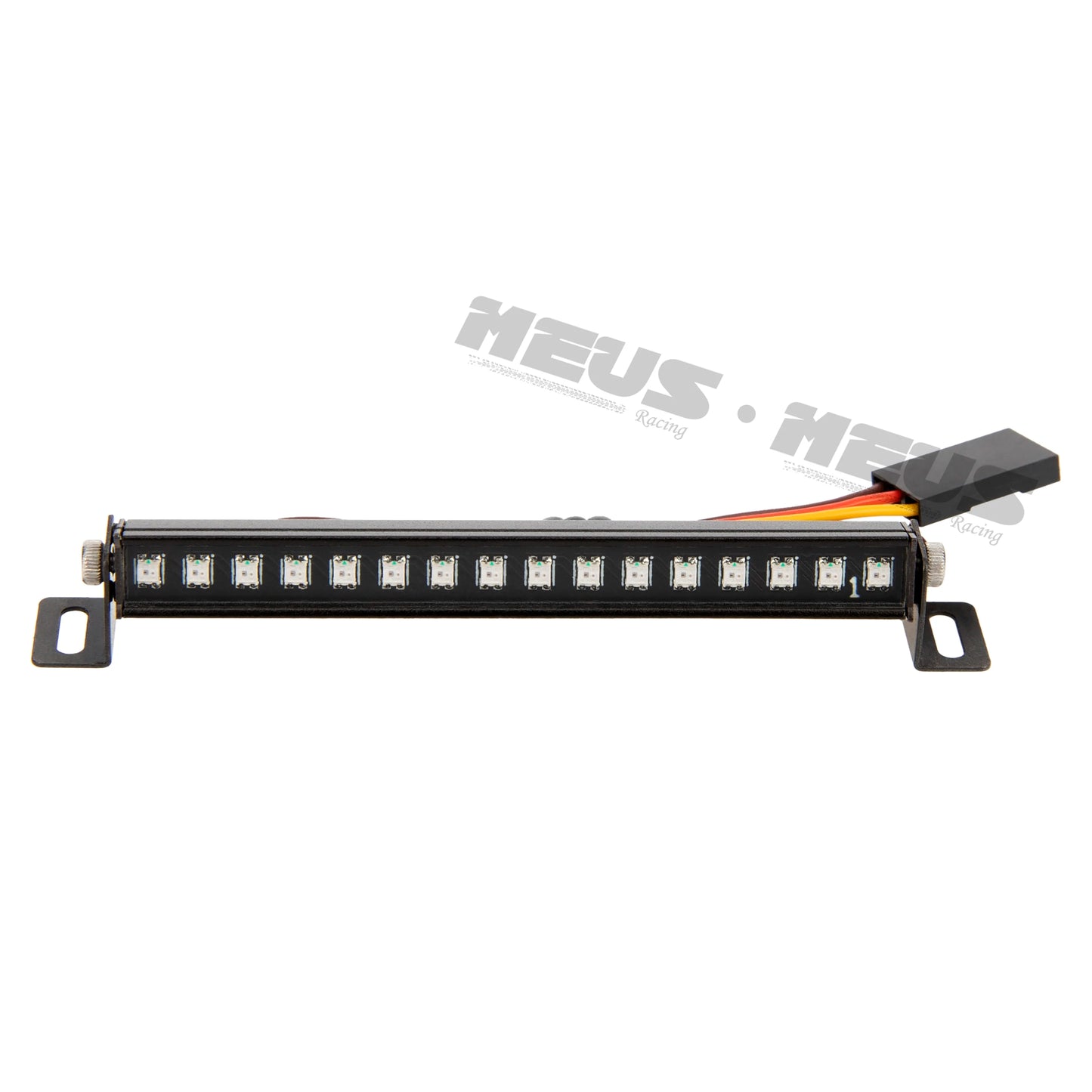 Meus Racing 16LED 63MM Metal Roof Light Bar for TRX-4M TRX4M Land Rover 1/18 RC Crawler Car